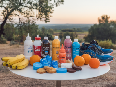 What precise electrolyte and starch combo stops cramps on hot-weather long runs