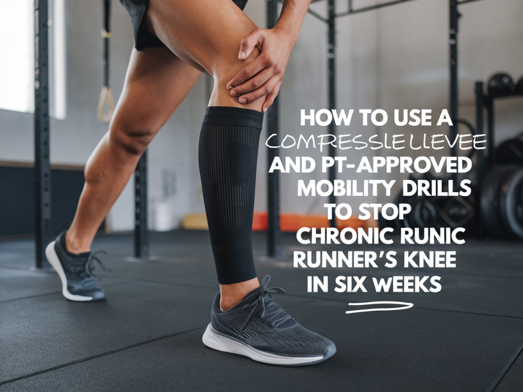 How to use a compression sleeve and pt‑approved mobility drills to stop chronic runner's knee in six weeks