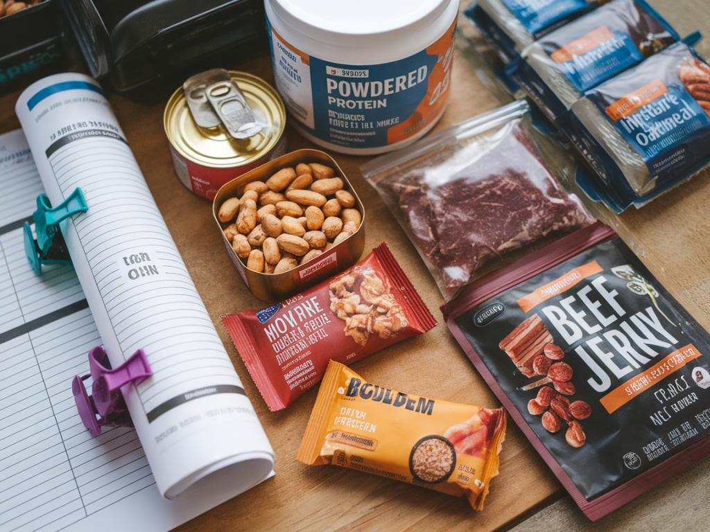 How to build a travel-friendly seven-day meal plan using shelf-stable proteins to maintain strength on the road