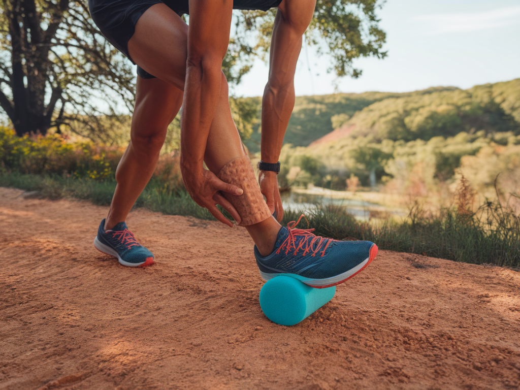 How to combine foam rolling and dynamic stretching to eliminate recurring shin splints for runners